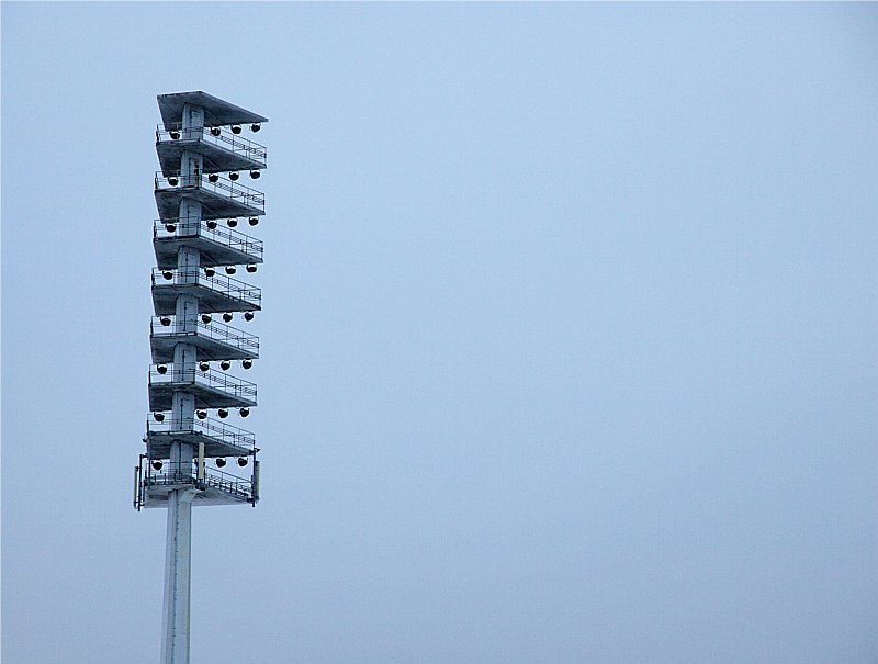 lamp pole stadium Jena